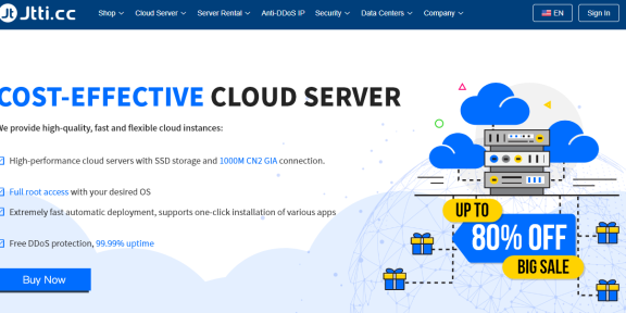 Jtti：海外云服務(wù)器促銷/ 50G大硬盤/CN2精品網(wǎng)，年付$24.62起，可選香港cn2/美國(guó)cn2 /新加坡cn2/日本優(yōu)化
